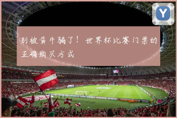 别被黄牛骗了！世界杯比赛门票的正确购买方式